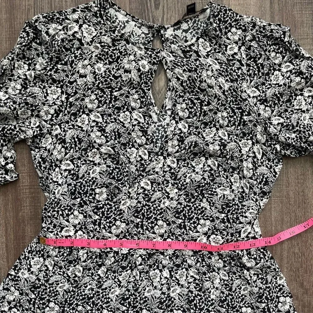 Banana Republic Keyhole Mini Dress Sz 2 Women’s - Picture 7 of 11
